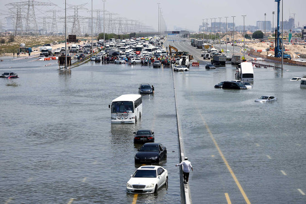 Record Rainfall in Dubai Causes Mayhem and Massive Disruption
