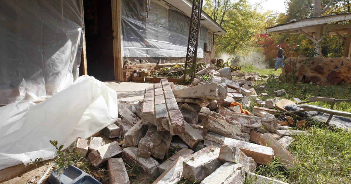 Earthquake aftermath