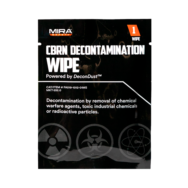 MIRA Safety® CBRN Decontamination Wipe Powered by DeconDust™