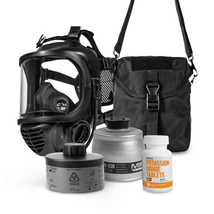 MIRA Safety EvakPak Kit on white background