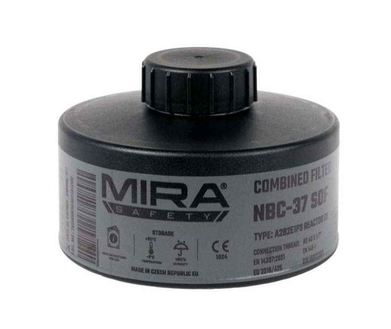 MIRA Safety NBC-37 SOF CBRN Gas Mask Filter 40mm NATO
