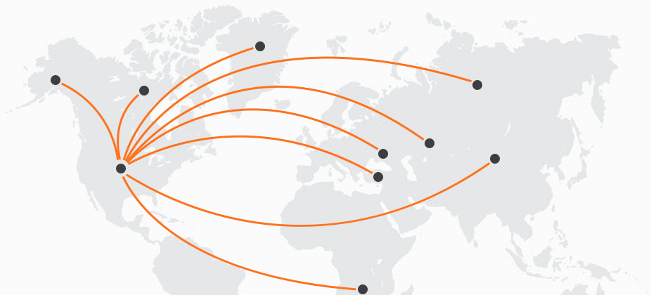 Global Expansion Map