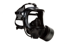 Side view of the CM-6M tactical gas mask as part of the MIRA Safety Nuclear Survival Kit