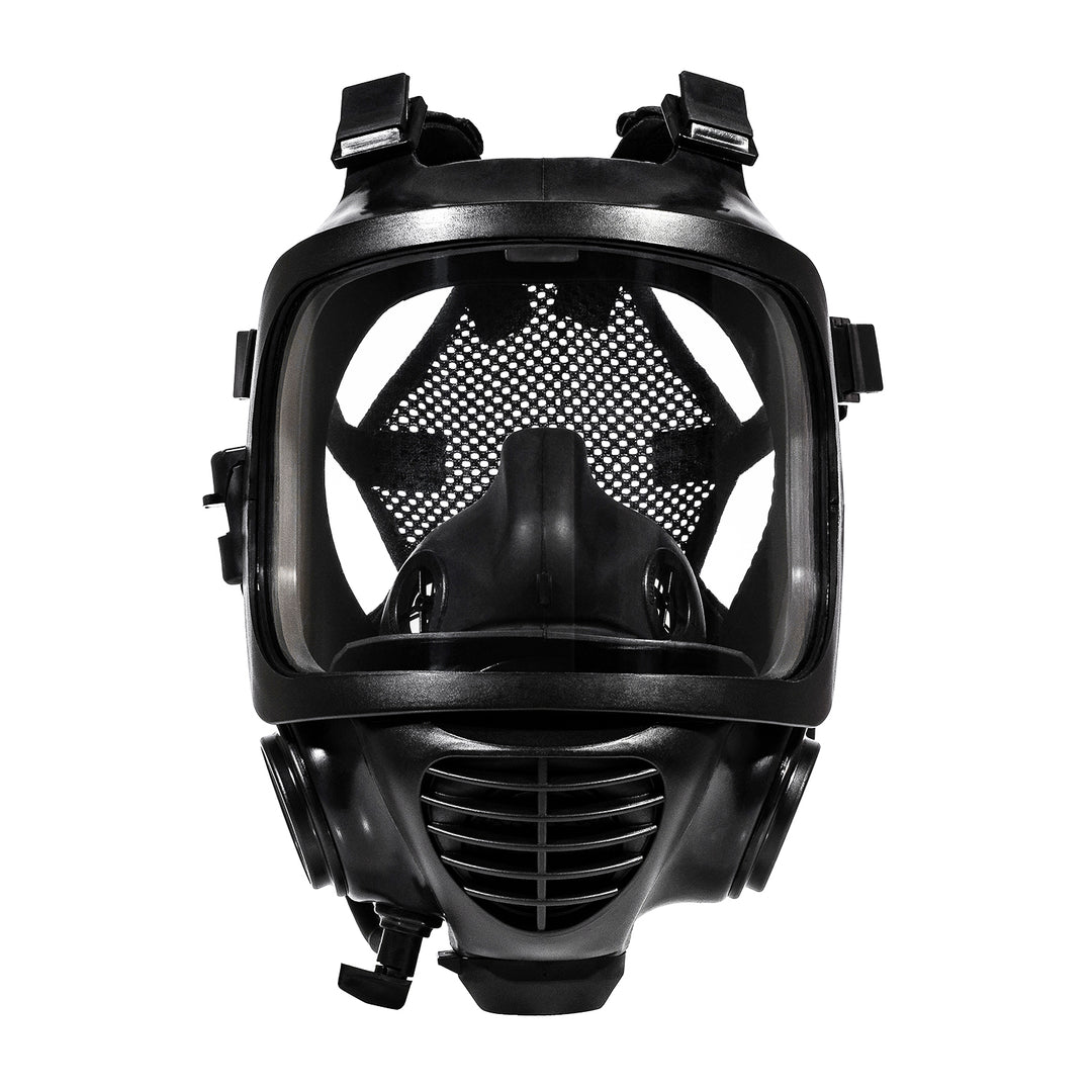 Closeup of CM-6M tactical gas mask