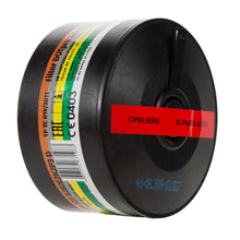 Side view of the DOTpro 320 40mm gas mask filter