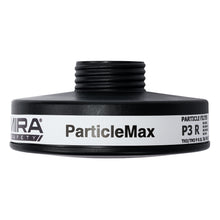 Front view of the P3 particle filter without the 40mm filter cap