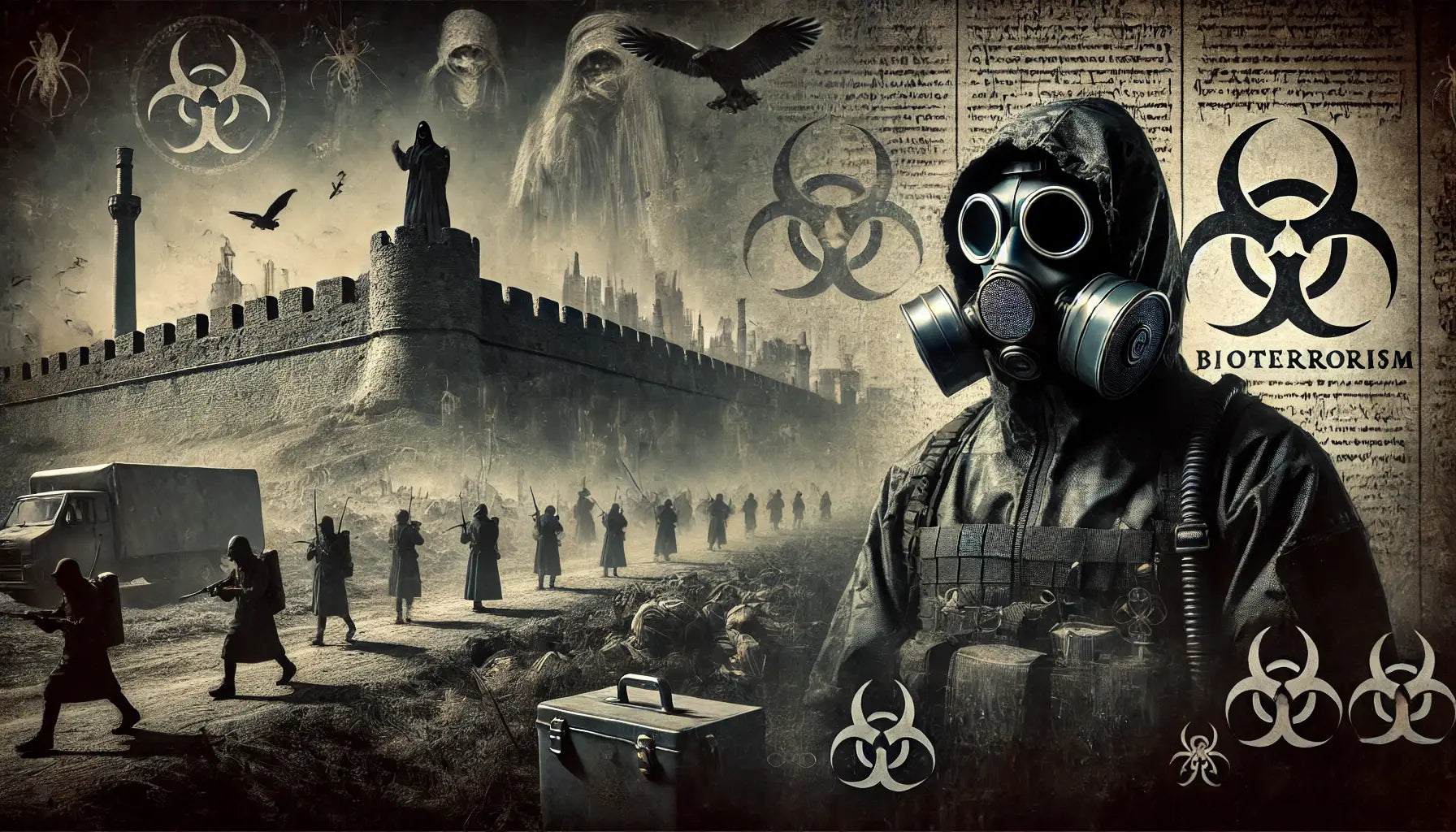 A bioterrorism wallpaper design for MIRA Safety