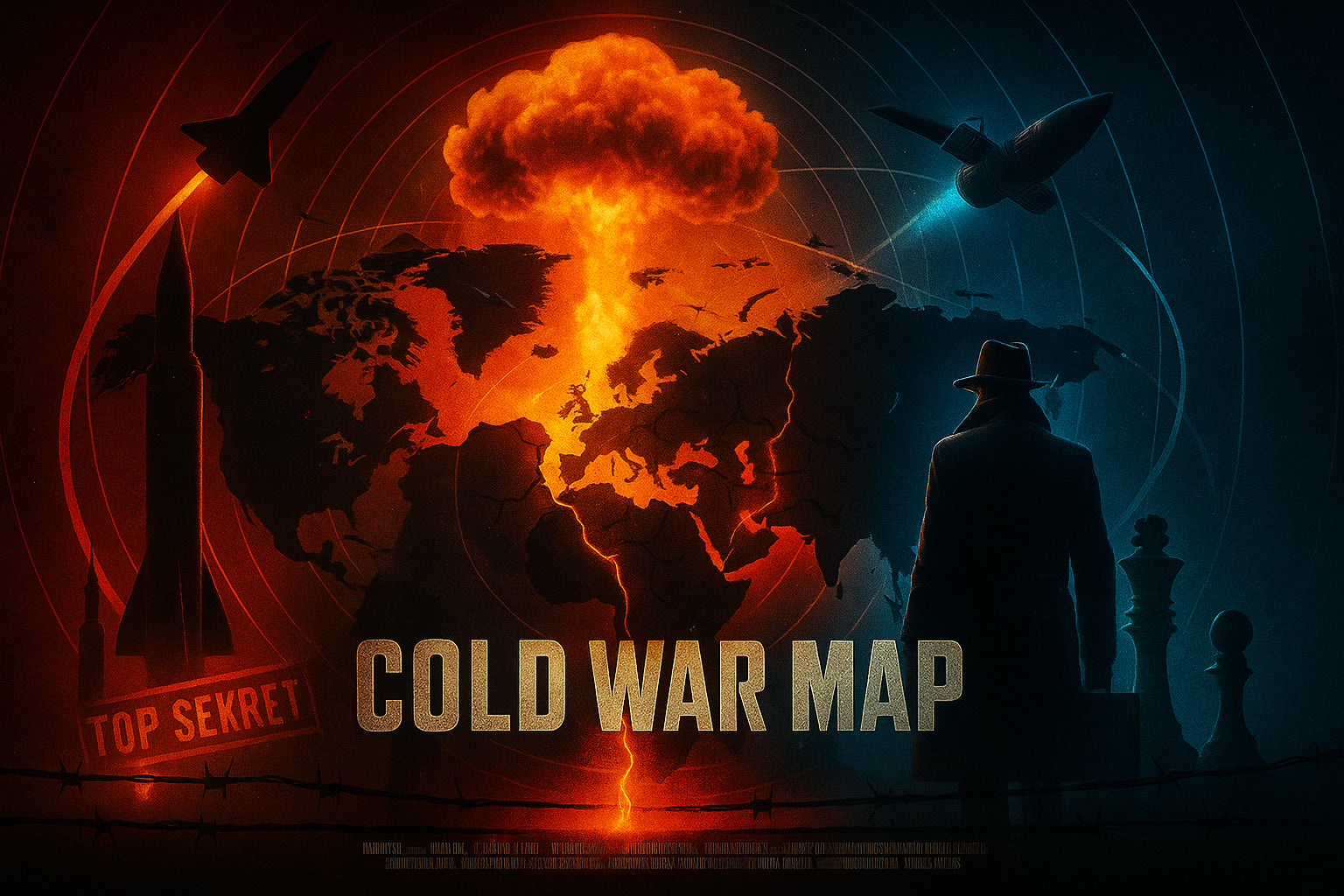 Cold War Map 