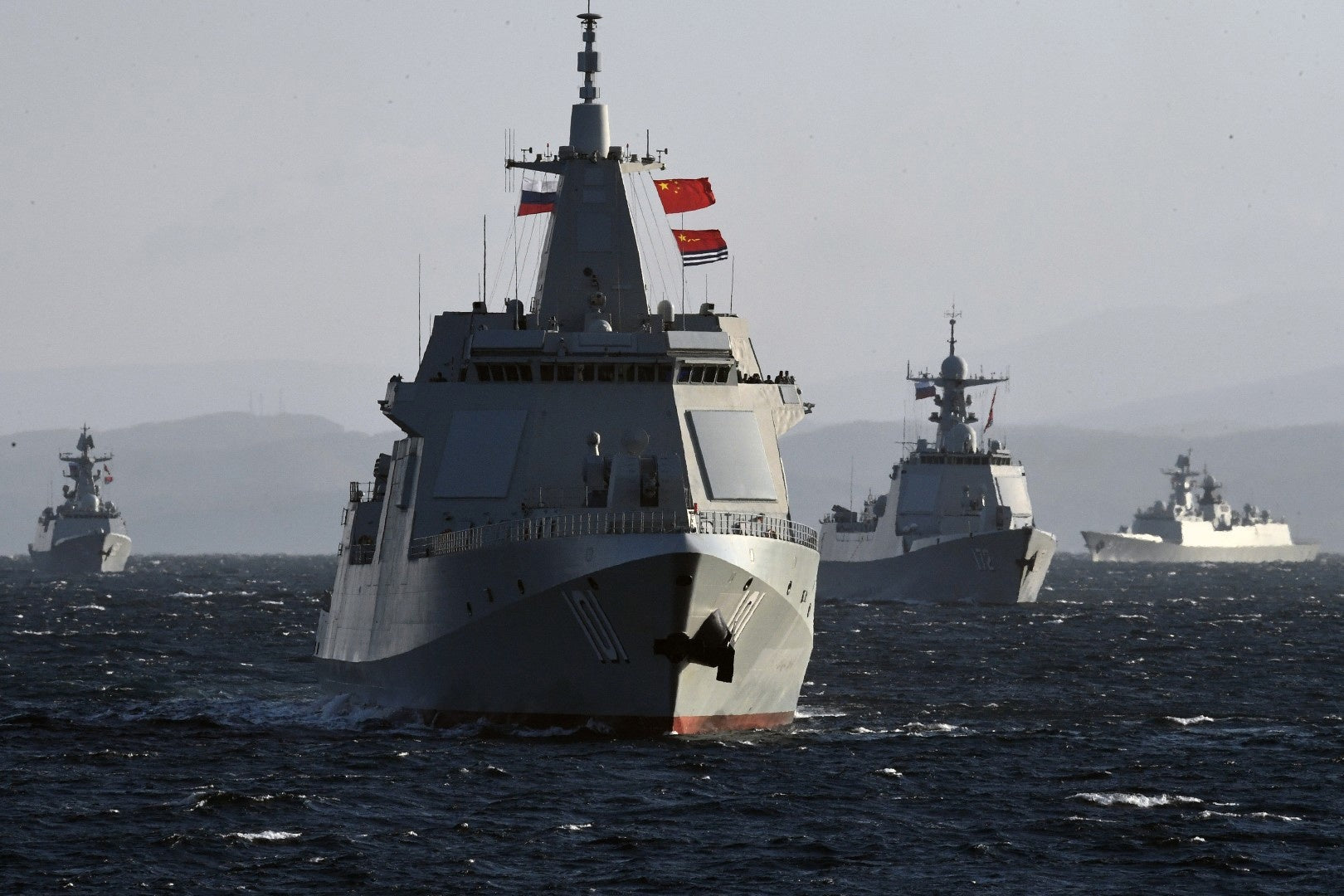 Russian frigates arrive in China in sign of 'close cooperation
