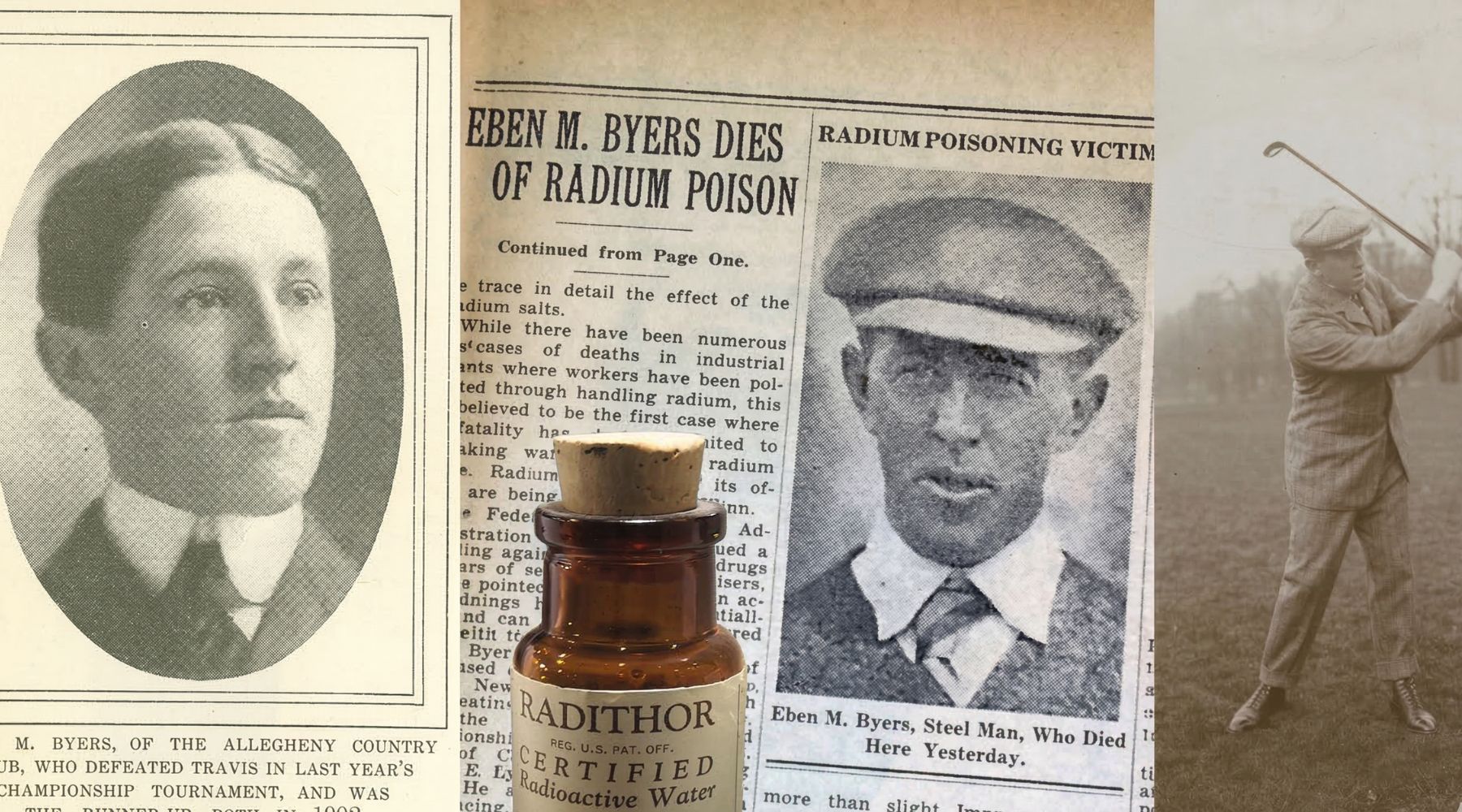 The Shocking Story of Eben Byers: How Radium Poisoning Destroyed Him