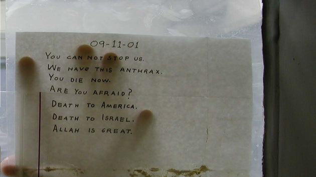 You Found White Powder in your Mail—Is It Anthrax?