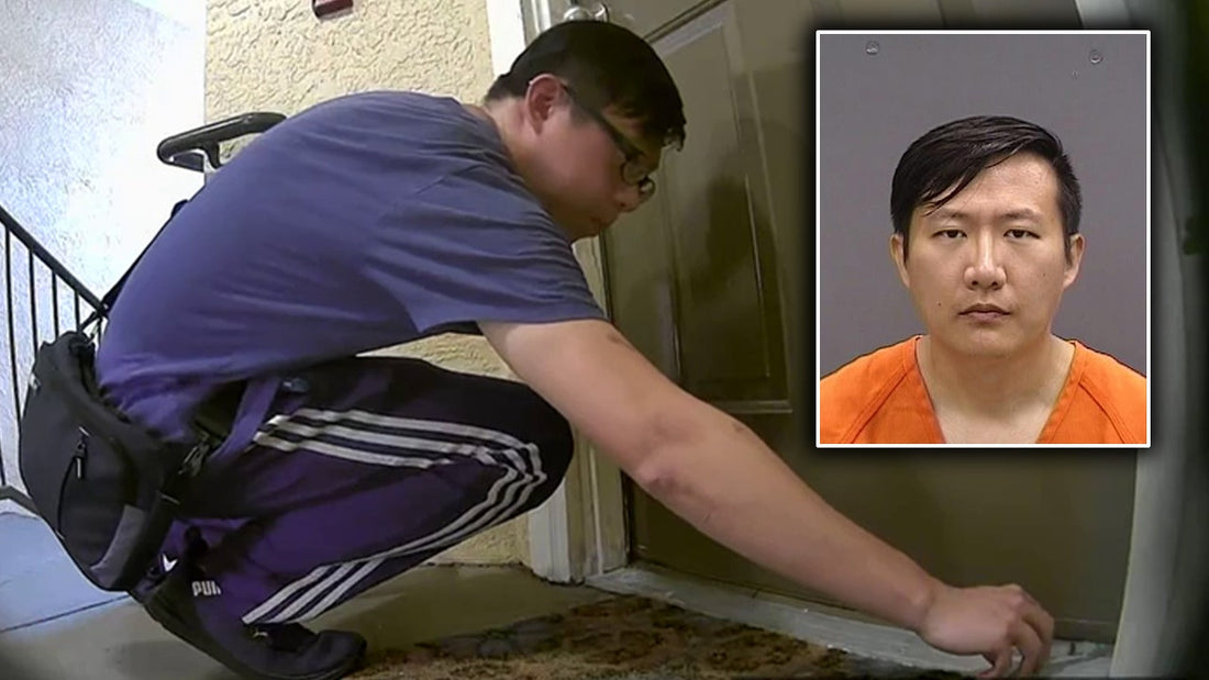 Xuming Li injecting opioids under his neighbor's door