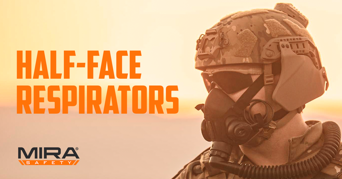 Military Grade Half Face Respirators & Accessories Collection