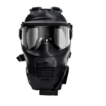 C21 full-face tactical gas mask front view