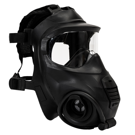 C21 full-face respirator side angle view