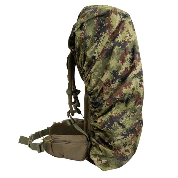 Side shot of CBRN Military Backpack Rain Cover - Large size