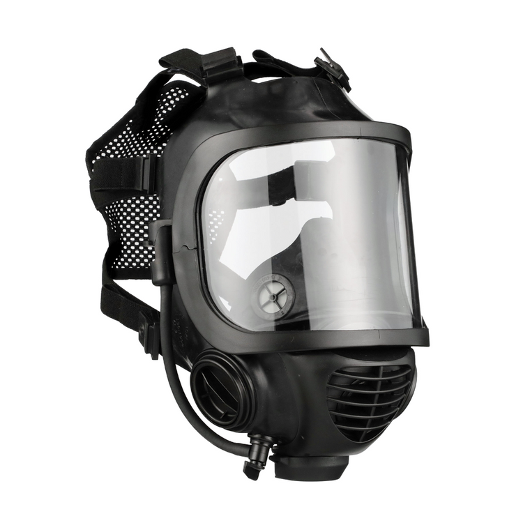 CM-6M black tactical gas mask component image