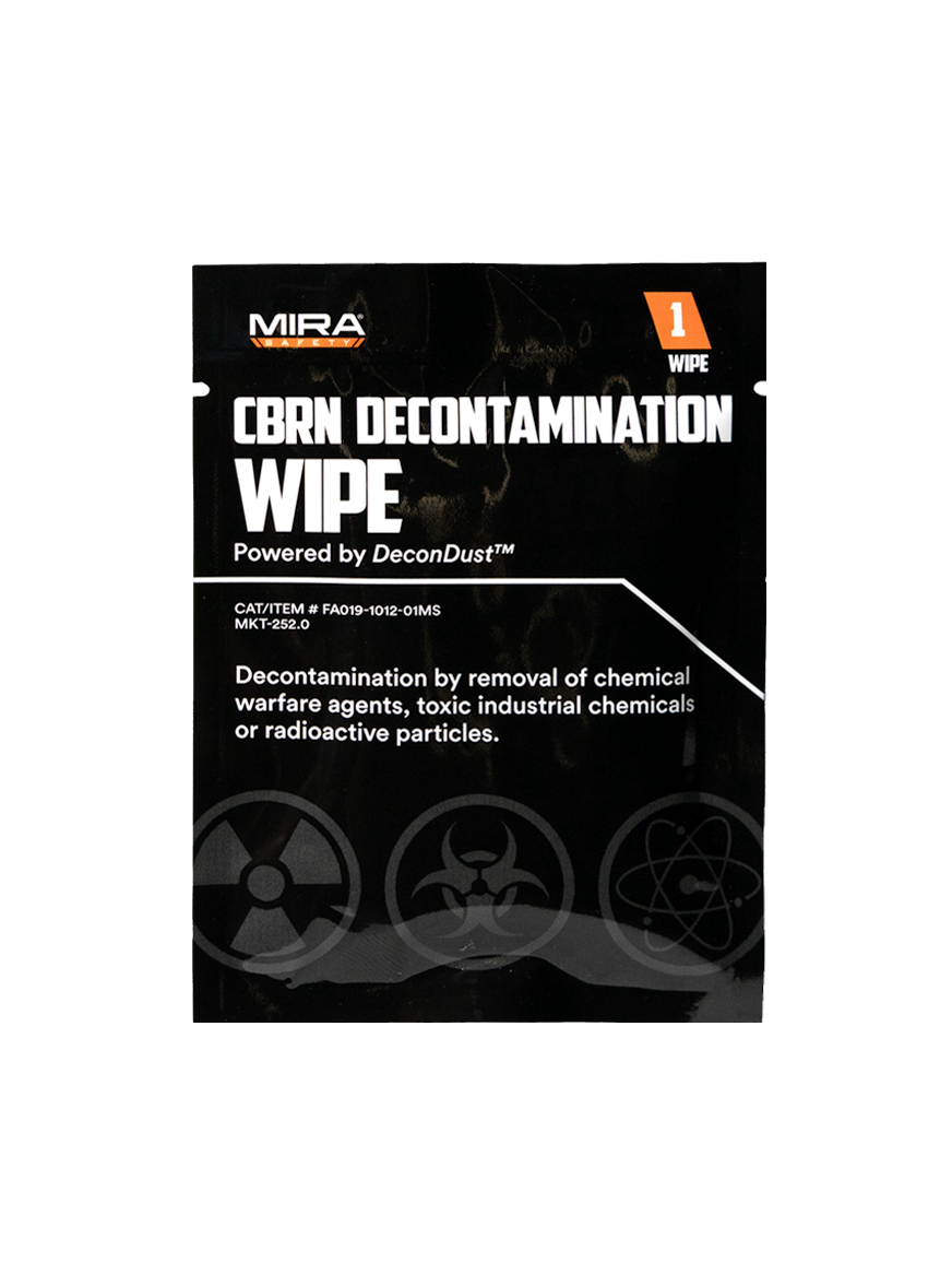 MIRA Safety CBRN Decontamination Wipe Powered by DeconDust™