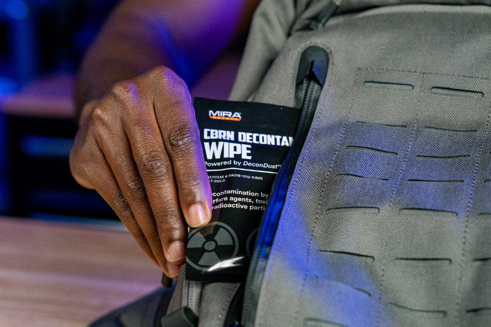 MIRA Safety® CBRN Decontamination Wipe Powered by DeconDust™