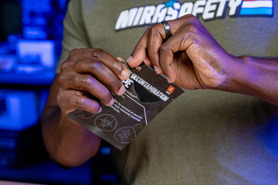 MIRA Safety CBRN Decontamination Wipe Powered by DeconDust™