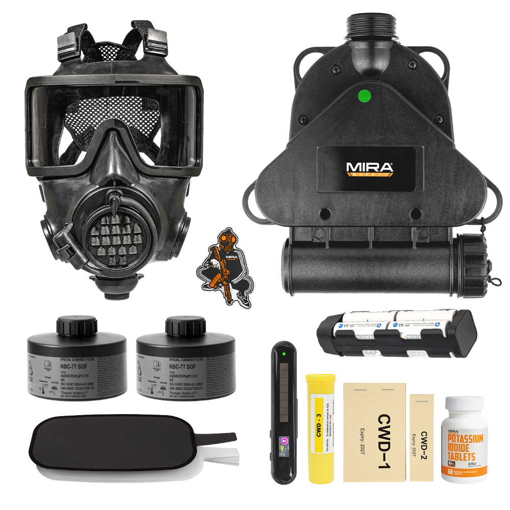 Collapsible Mask CBRN Animal Ark® First Breed Collapsible Dog Gas Mask | MIRA Safety