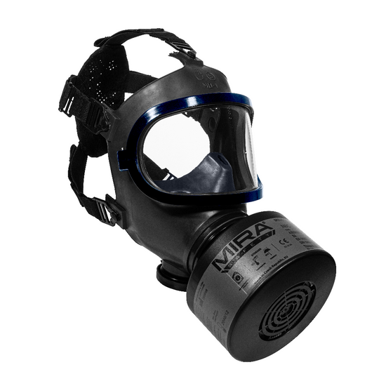 MIRA Safety® MD-1® Gas Mask For Kids – Full Face Respirator for CBRN Defense