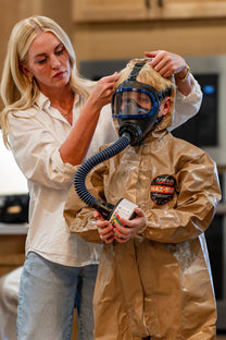 MIRA Safety® MD-1® Gas Mask For Kids – Full Face Respirator for CBRN Defense