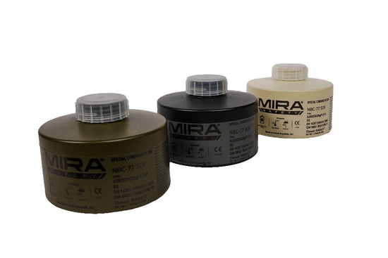 Three NBC-77 Filters In Three Colors