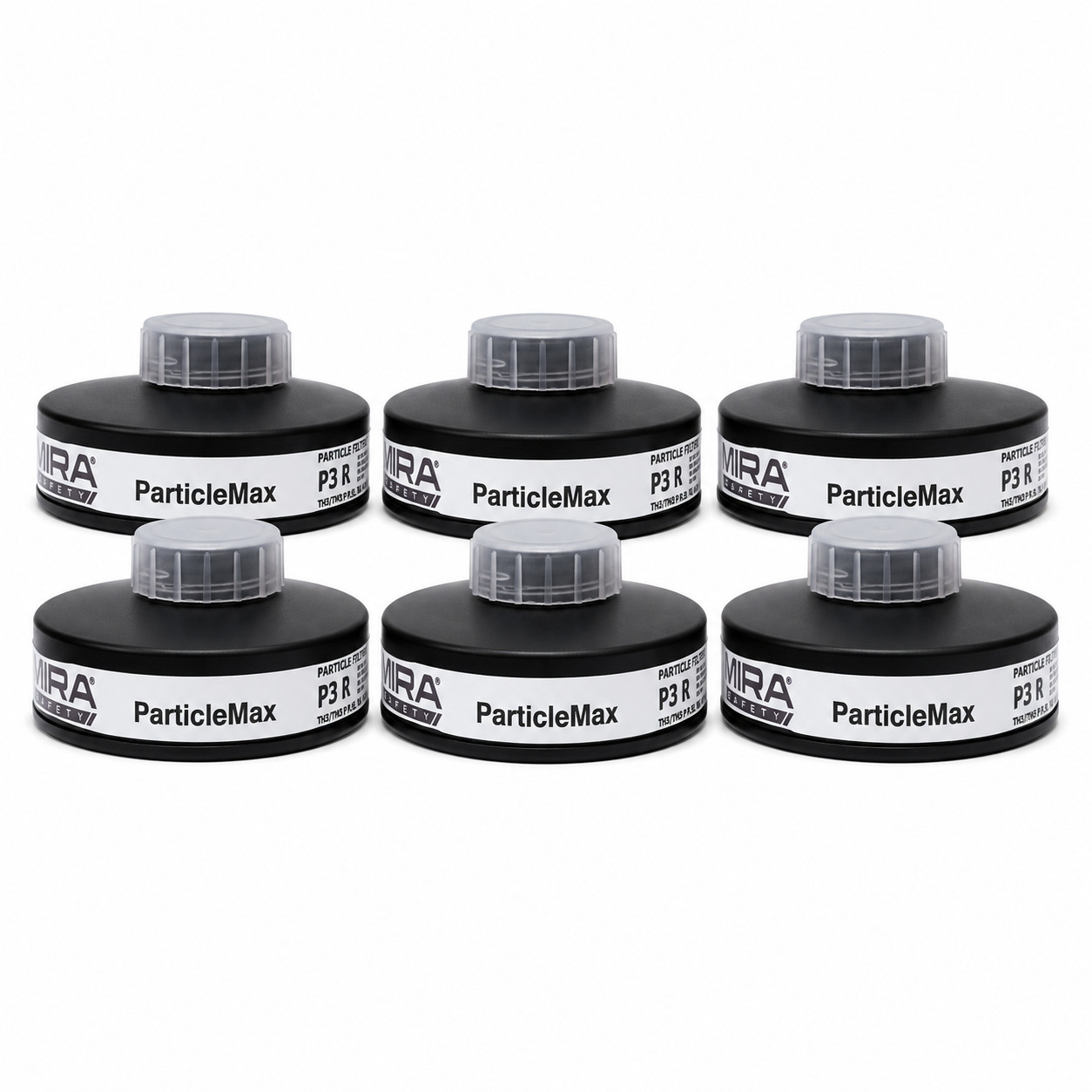 ParticleMax® P3 Filter – Virus Protection Respirator Filters (6 Pack)