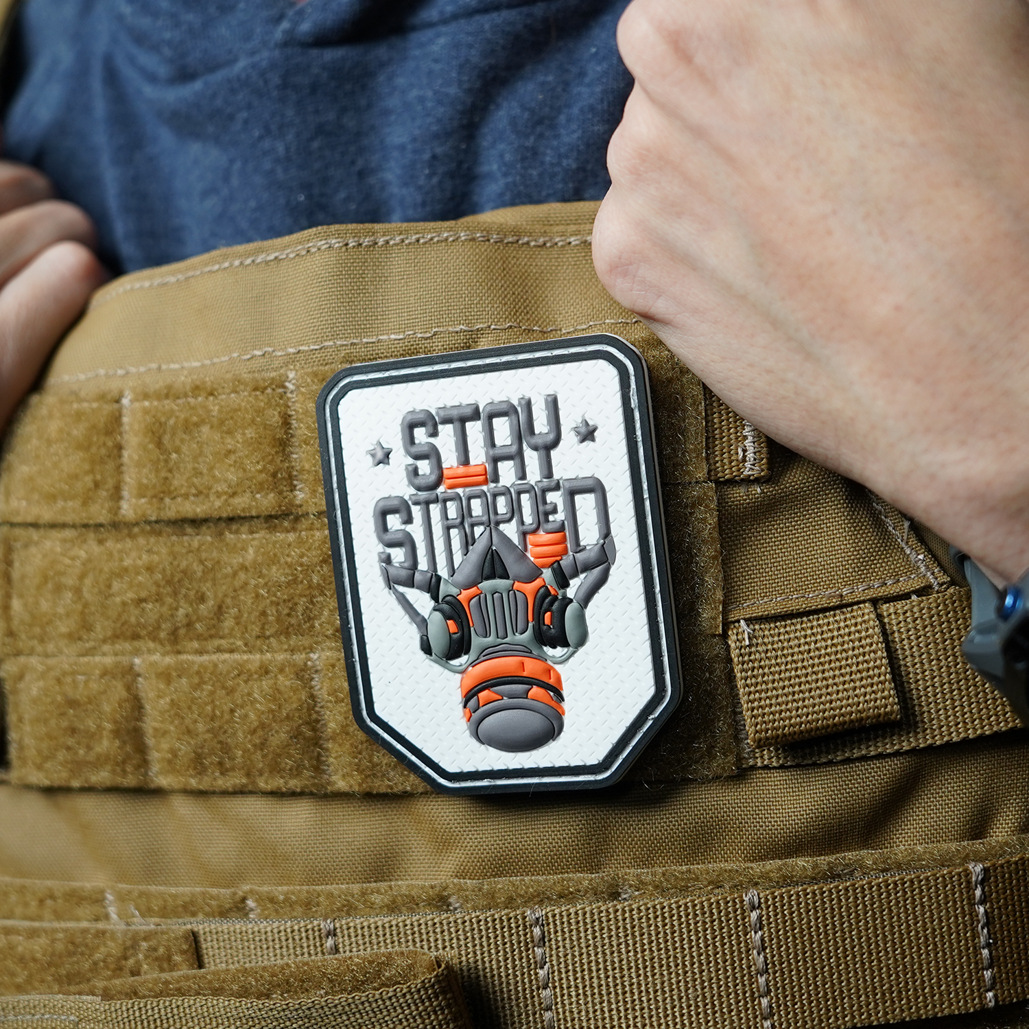 Stay Strapped PVC Morale Patch
