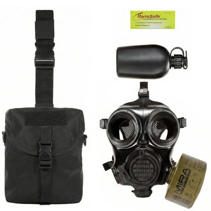 Military Gas Mask & Nuclear Attack Survival Kit