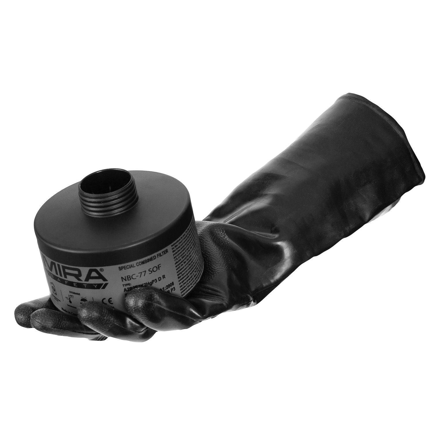 MIRA Safety NC-11 Protective CBRN Hazmat Gloves