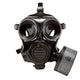Front view of the CM-7M Military Gas Mask with CBRN filter