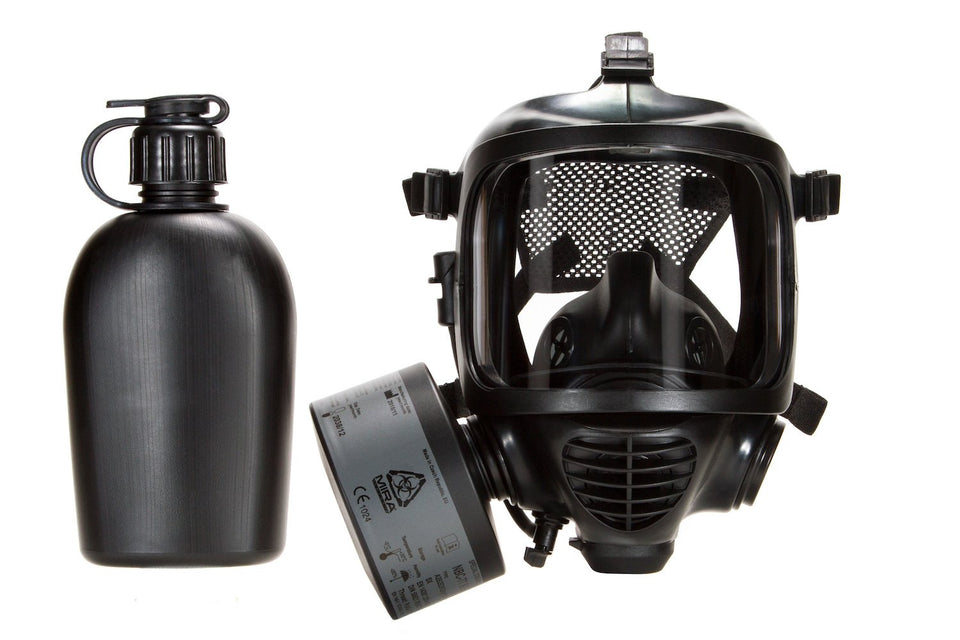 MIRA Safety Nuclear Survival Kit with the CM-6M tactical gas mask