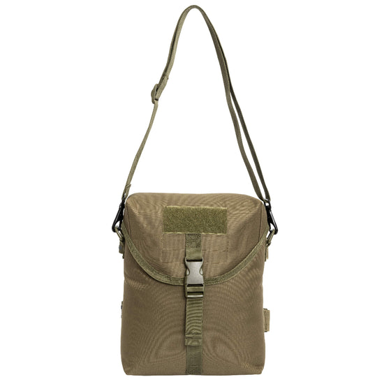 gas mask pouch green