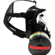 Side view of the CM-6M tactical gas mask with DOTpro 320 40mm gas mask filter