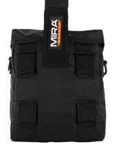 MIRA Safety gas mask pouch back view without straps