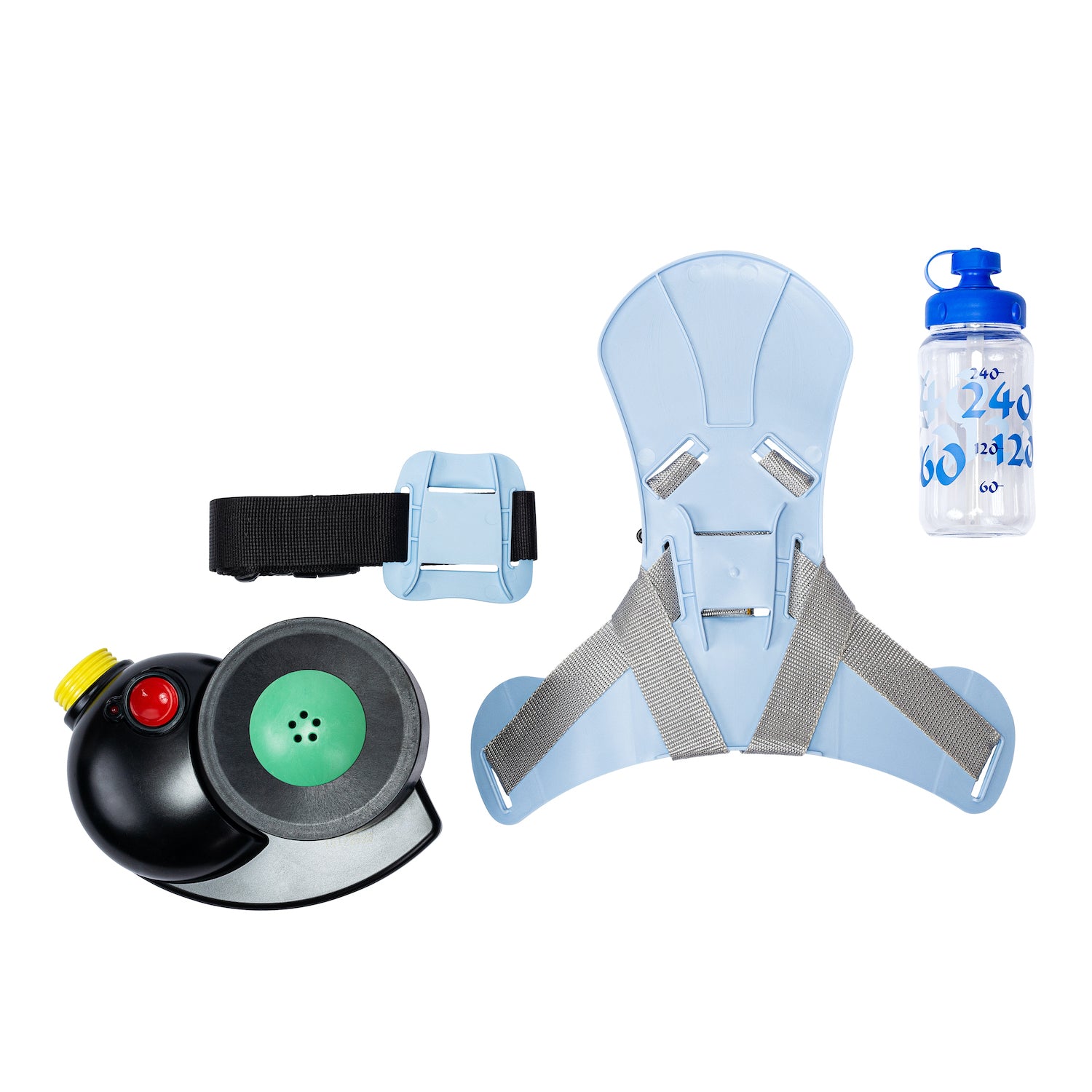Accessories included with the MD-2 Kids Gas Mask