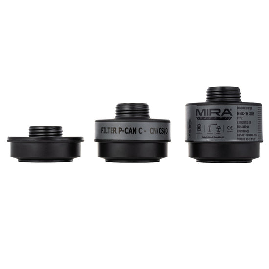 Tactical Air-Purifying Respirator mask kit (TAPR) compact filter comparison