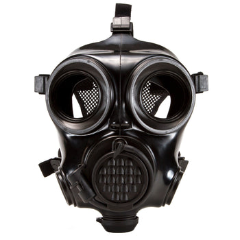 Close up of the CM-7M Military Gas Mask