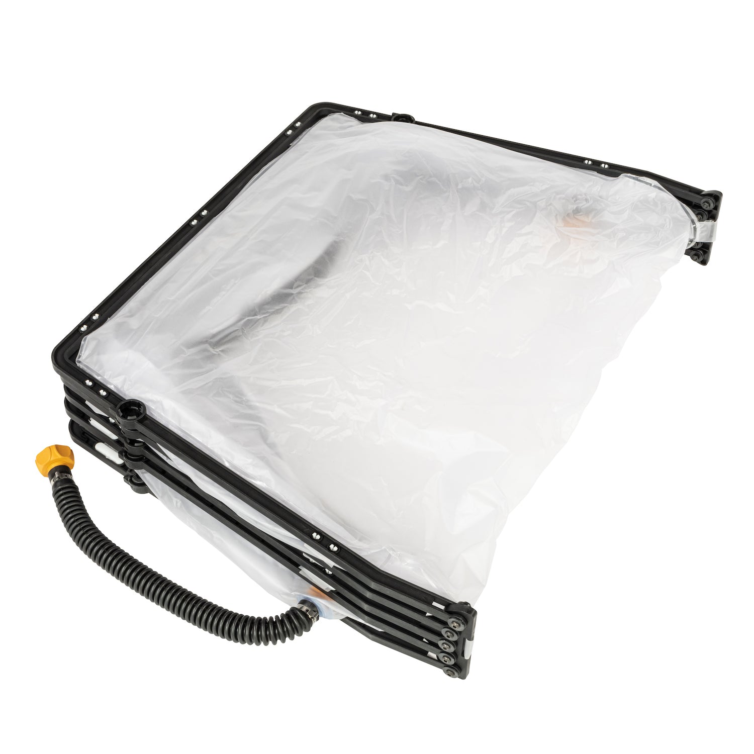 CBRN Animal Ark Dog Gas Mask partially collapsed