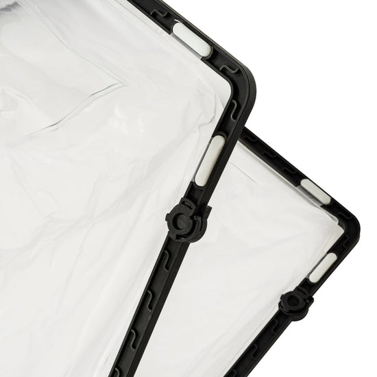 Closeup of the CBRN Animal Ark Dog Gas Mask frame