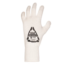 Left glove back of hand view of the MIRA Safety HAZ-GLOVES butyl glove liner