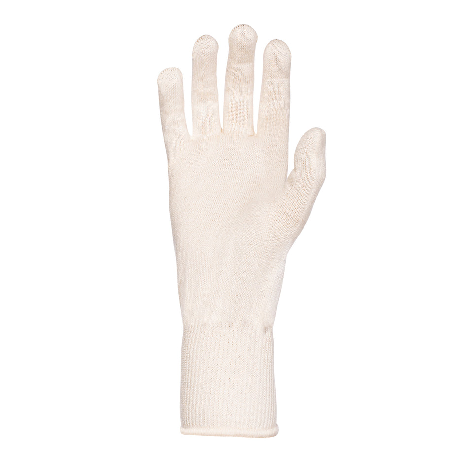 Palm view of the MIRA Safety HAZ-GLOVES butyl glove liner