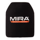 Front of MIRA Tactical level 4 body armor plate
