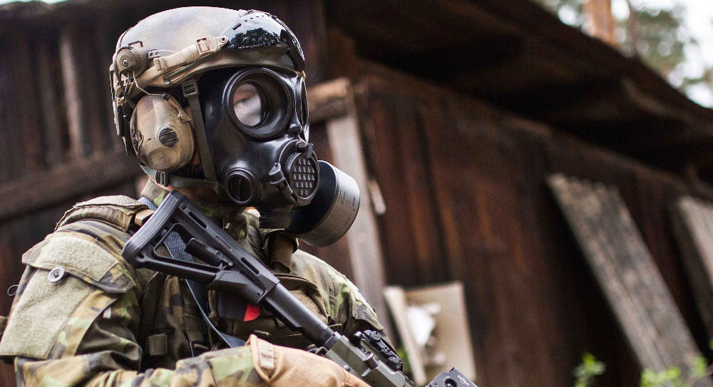 At73035 Mask Military Gas Mask CM-7M® for CBRN Warfare | MIRA Safety