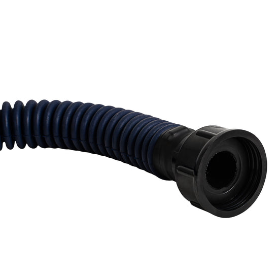 Close-up Of Blue Breathing Hose End