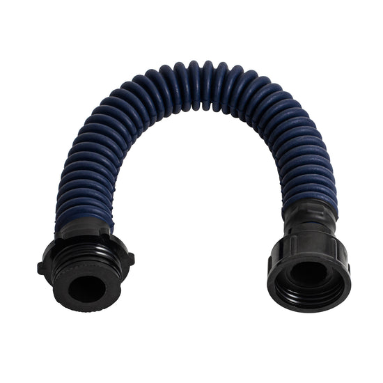 Blue Breathing Hose Both Connectors Visible