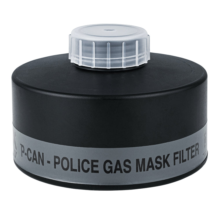 P-CAN Police Gas Mask Filter front view
