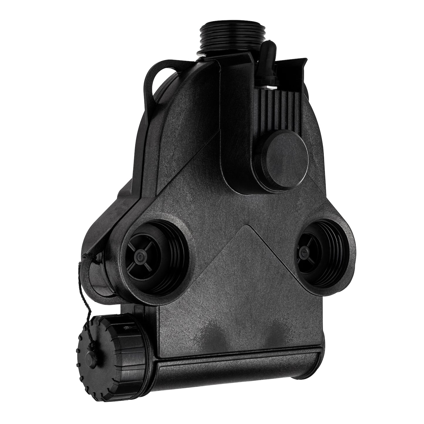 MIRA Safety powered air purify respirator (PAPR) three quarter view with battery compartment 